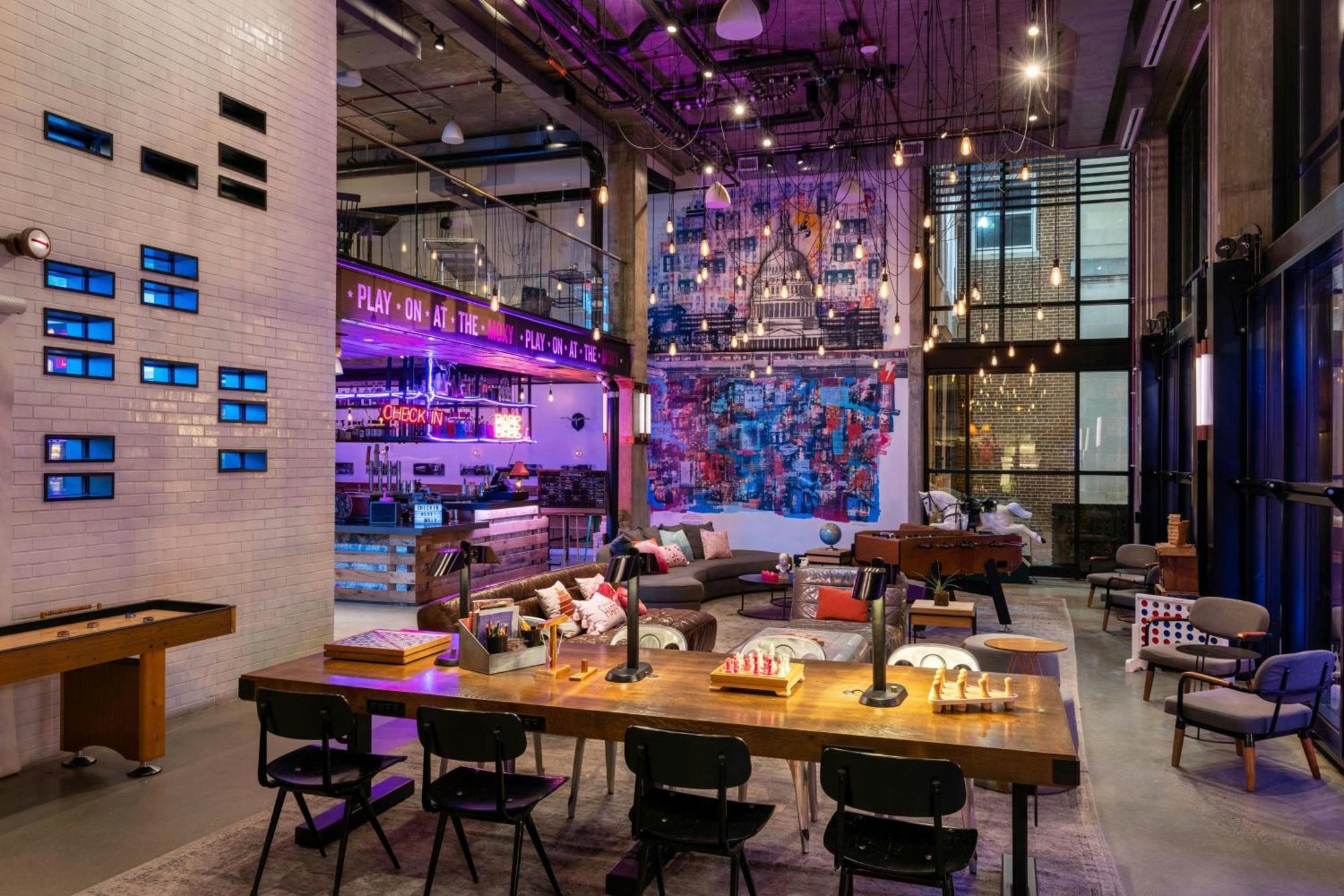Hotel Moxy Washington, Dc Downtown Zewnętrze zdjęcie